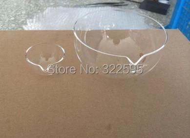 60mm quartz glass FLAT BOTTOM  evaporating dish one pc free shipping