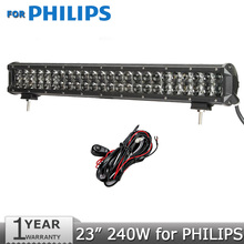 240W 23 inch LED Light Bar Offroad for PHILIPS