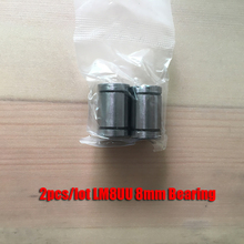 On Sale! 2 pcs LM8UU/LB8UU Linear Bearing 8x15x24 mm, 8 mm Caliber Standard linear bearings for 3d printer cnc parts