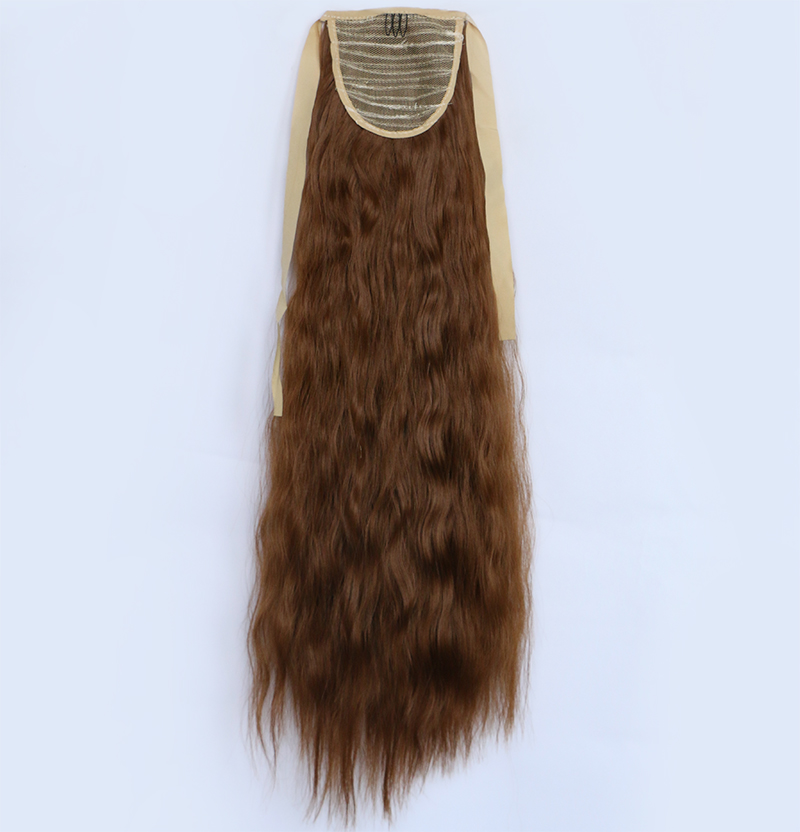 20inch 90g Ladies Fashion Curly/wavy Corn Popcorn Drawstring Ponytails