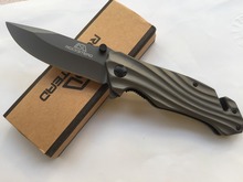 Táctico de la supervivencia cuchillos cuchillo plegable que acampa herramientas EDC faca ROCKSTEAD cuchillo de bolsillo Ganzo alta calidad envío gratis