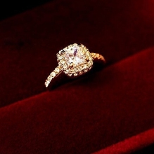 Choke a small chili jewelry anillos princess wedding ring zircon rings for women B1 99 R063