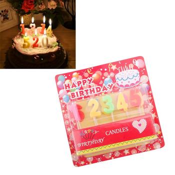 Прекрасный день рождения торт возраст число свечи ну вечеринку праздновать # 73342