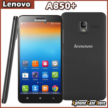 Original Lenovo A850+ 5.5” Smart Cell Phone Android 4.2 MTK6592 8 Octa core 1.7GHz RAM 1GB ROM 4GB 3G WCDMA GSM Dual SIM GPS