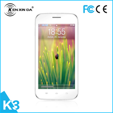 2015 hot sell kenxinda  K3 smartphone with MTK 6572,  Quan-core , dual sim card . 5.0MP back camera