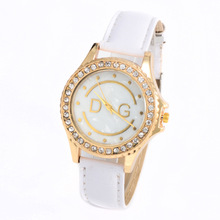2015 New Ladies Fashion Brand Casual Luxury Diamond Watches Women Quartz Watch 10 Colors Relojes Feminino