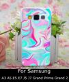 3207 PR Liquid 3 Hard White Case Cover for Samsung galaxy A3 A5 E5 E7 J5