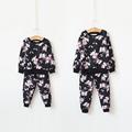 Floral Design Boys Tracksuit 2016 New O neck Hoodies And Pants Children Clothing Sets Kids Boys