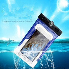 The new compass size mobile phone waterproof bag high touch seal protection camera phone cases send arm strap