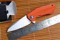 Jufule New ZT0456 Flipper folding knife ball bearing D2 blade G10 handle outdoor Survival camping hunting