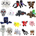 Minecraft Plush toys best price game enderman bat wolf mushroom steve juguetes brinquedos christmas gift for