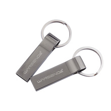 Metal Silver USB Flash Drive Pen Drive USB 2 0 USB Flash Pendrive U Disk Memory