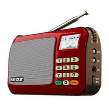 SAST with  Rechargeable portable mini pocket digital FM  radio with USB port TF micro SD card slot mp3  player loud speaker