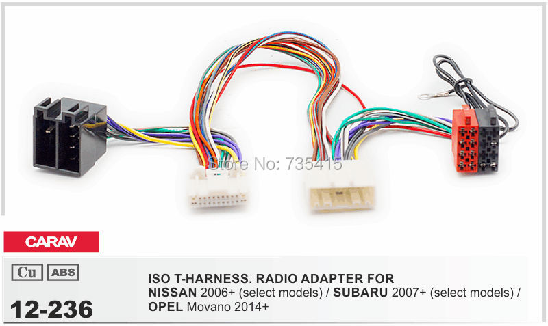 Carav 12 - 236    ISO T -   NISSAN / OPEL  THB  T -   ISO 
