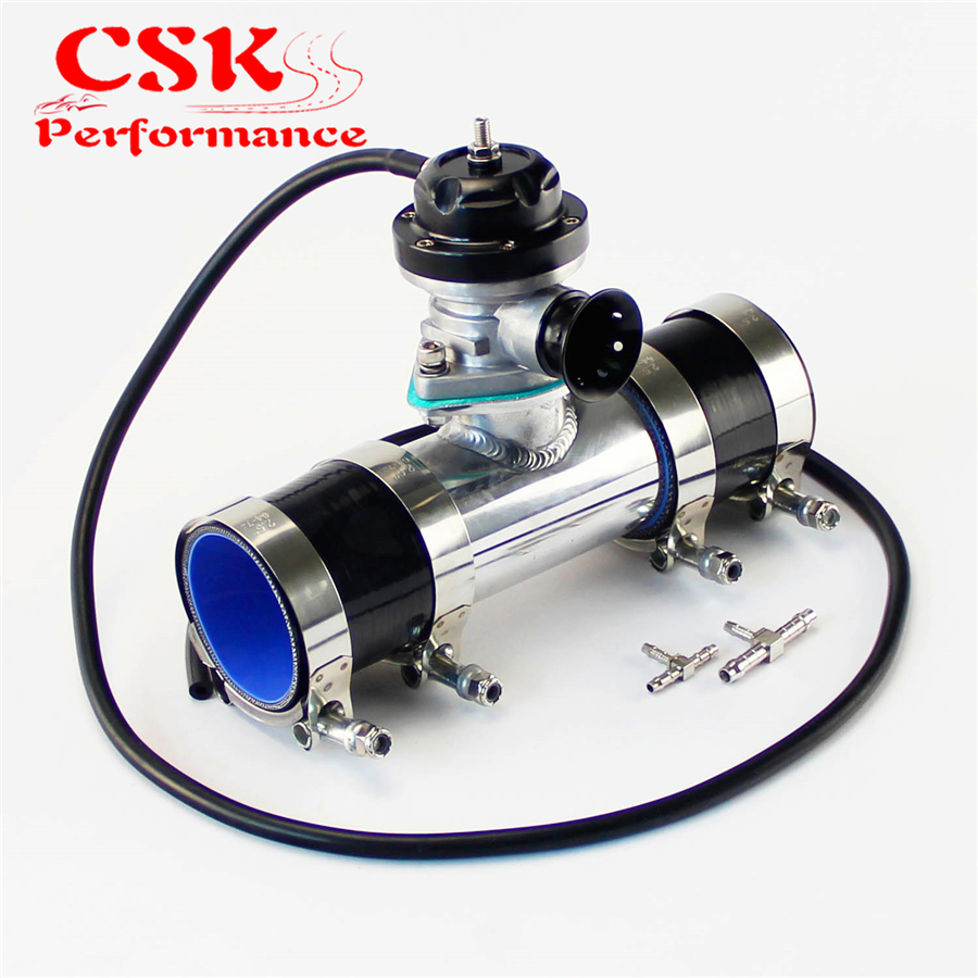 Details about / 30PSI Blow Off Valve BOV Type RS 2.5/" Flange Pipe Adapter Silicone hose kit RD