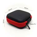 High Quality Earphone Accessories Earphone Case Bag Headphones Portable Storage Case Bag Box Headphone Accessories Free