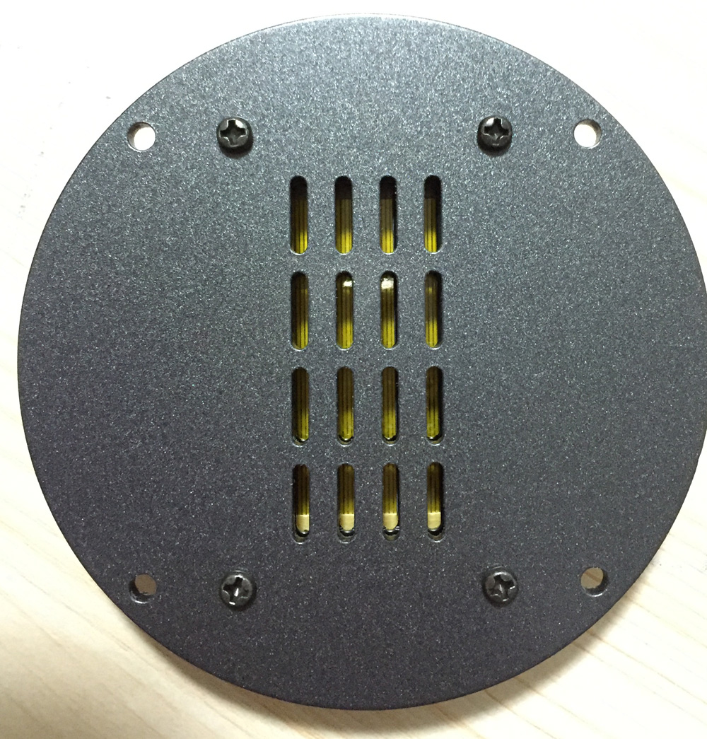 2PCS/lot High Power HiFi defniition Speaker ribbon tweeter AMT transformer aluminum front panel
