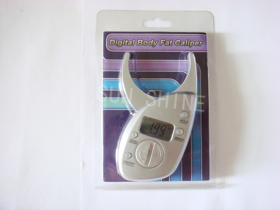 digital body fat caliper skinfold caliper / fat analyzer , high quality