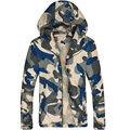 2016 Brand Clothing Casual Jacket Coats Mens Hooded Coats Camouflage Windbreaker Tactical Thin Zipper Outwear Waterproof