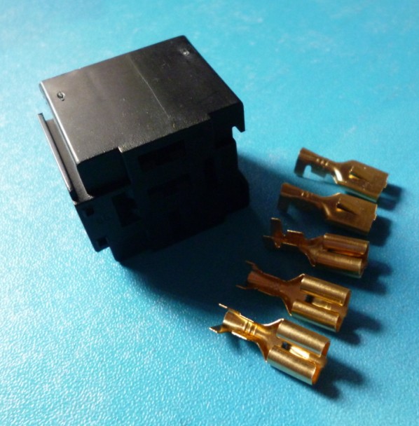 Free Shipping 10Set Automotive Relay Sockets, 5 Pin Mount, Car Series