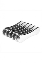 Silver Nail Art Makeup Brush Pen Holder Stand Rest Acrylic UV F OS