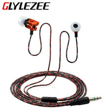 GLYLEZEE Luminous Series In-Ear Stereo MP3 Music Headset Earphone with Electroplating Rocket Head