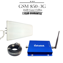 GSM 850 2100 CDMA 850mhz 3g WCDMA 2100mhz Dual Band 17dBm 65dB Gain Cell Phone Signal Booster Amplifier Repetidor Celular 850 3G