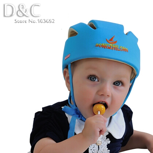 2015 baby toddler cap anti collision protective hat baby safety helmet soft comfortable Security Protection Adjustable