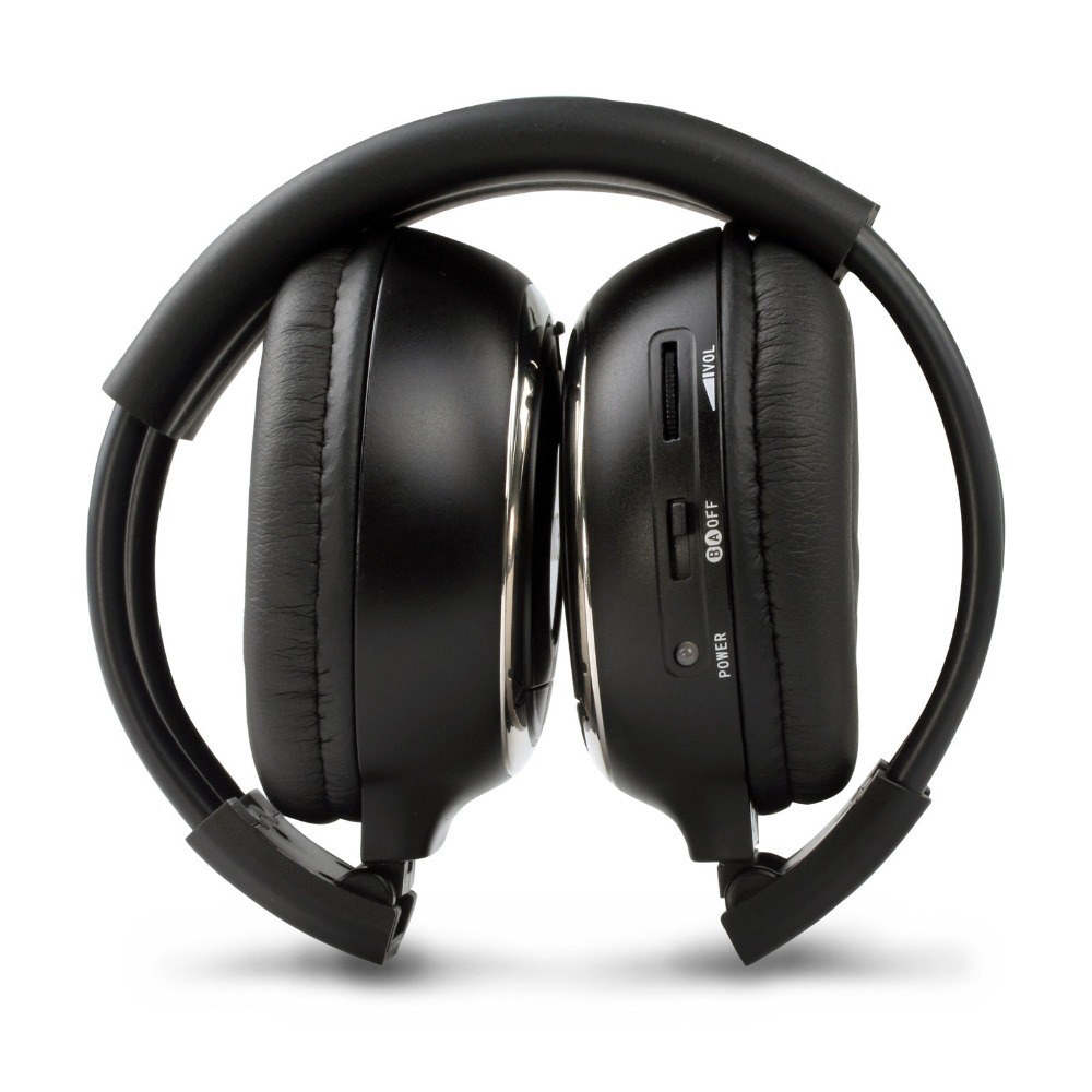 New Car Stereo IR Headphones Headset For DVD Player & Headrest + Double
