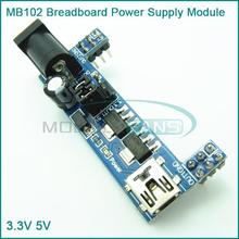 10PCS MB102 Breadboard Power Supply Module 3.3V 5V For Solderless
