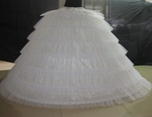 6 Hoops 6 Tieres Tulle Super Puffy Petticoats For Ball Gown font b Dresses b font