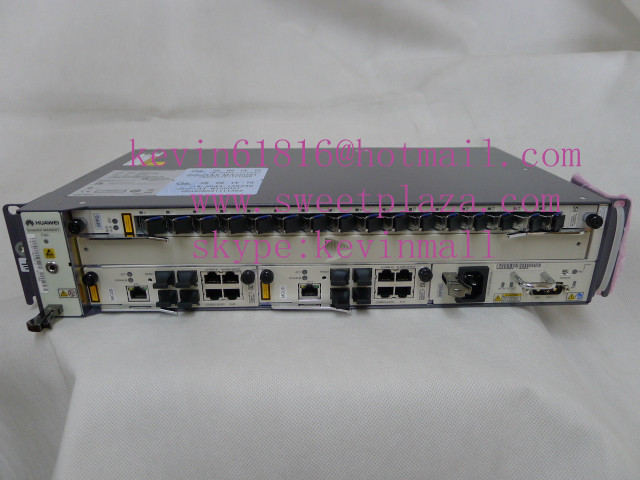 Optical Line Terminal 19 Inch Mini OLT MA5608T Huawei GPON OLT With One ...