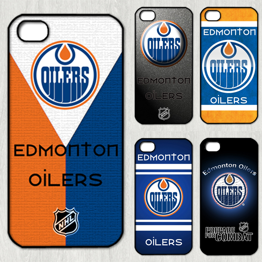 edmonton oilers NHL team logo fashion Ice hockey sport original cell