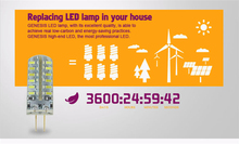 new G4 led Lamp 12V AC 220V High Power SMD3014 3W 5W 6W 7w 220v Replace