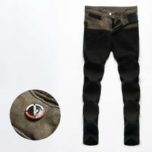 Sell Like Hot Cakes!2015 Men’s Jeans Upscale Men Stitching Jeans Men’s Casual Jeans