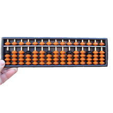 Пластиковые Abacus Арифметика Soroban 15 Цифры Дети Математика Расчета Инструменты Китайский abacus игрушки abacus образовательные 23*6.5*1.5 см
