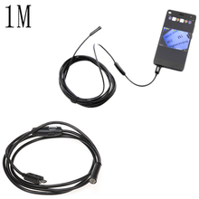 1PCS Android Endoscope 7mm Mini Android Endoscope Waterproof Inspection Snake Tube Camera 1.0 Endoscope Magnifier