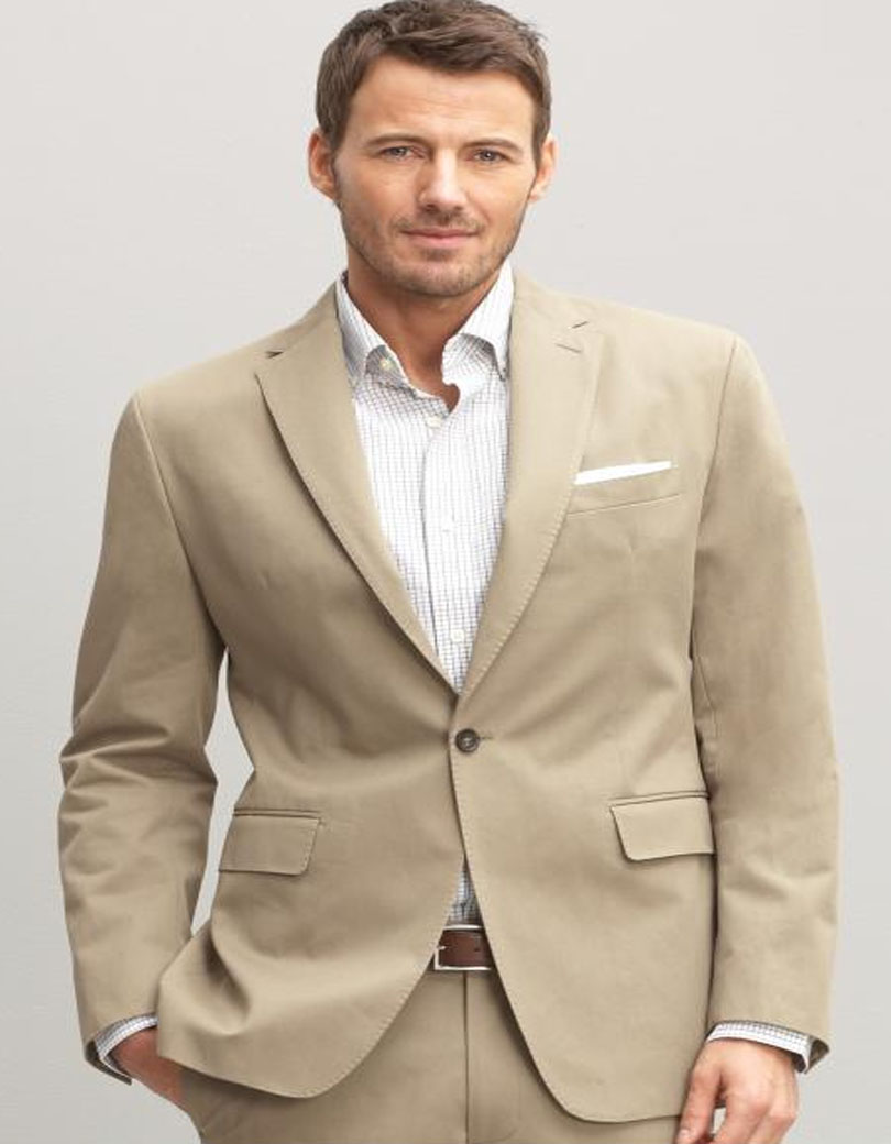 Online Get Cheap Beige Slim Fit Mens Suits -Aliexpress.com