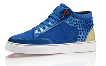 Netherlands brand Latest Fashion casual High Top men Sneakers women rivet shoes Genuine Leather EU 35