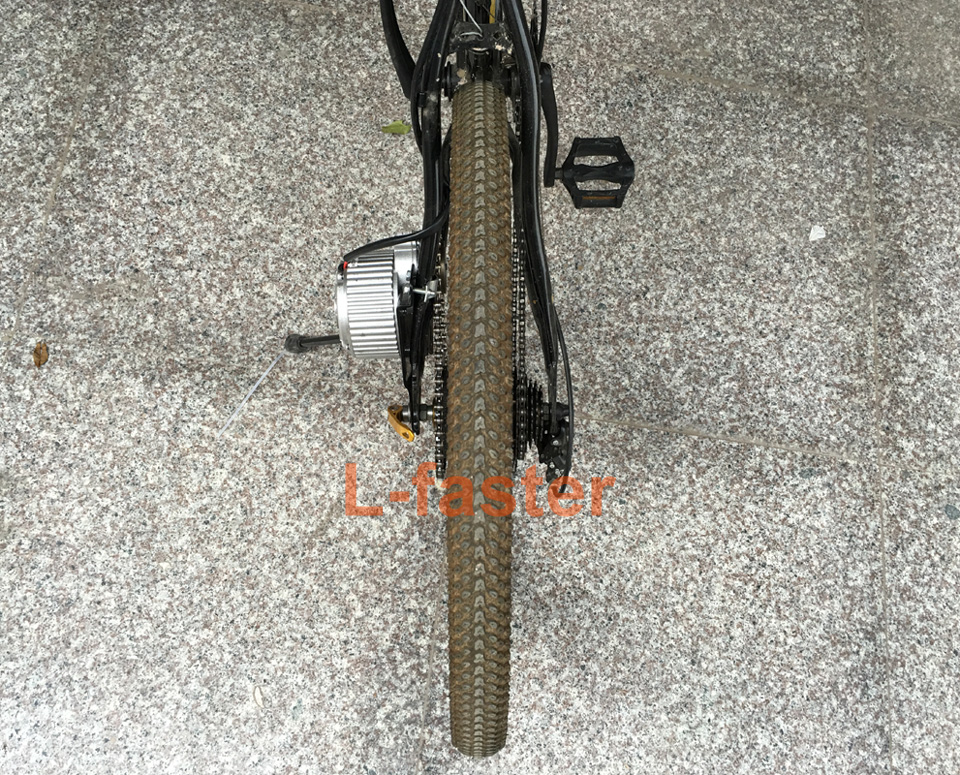 new arrival 250w electric conversion kit for common bike left chain drive customized for electric geared bicycle derailleur aliexpress
