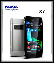 X7 00 Original Unlocked Refurbished Nokia X7 cell phone A GPS 3G network WIFI 8MP Camera