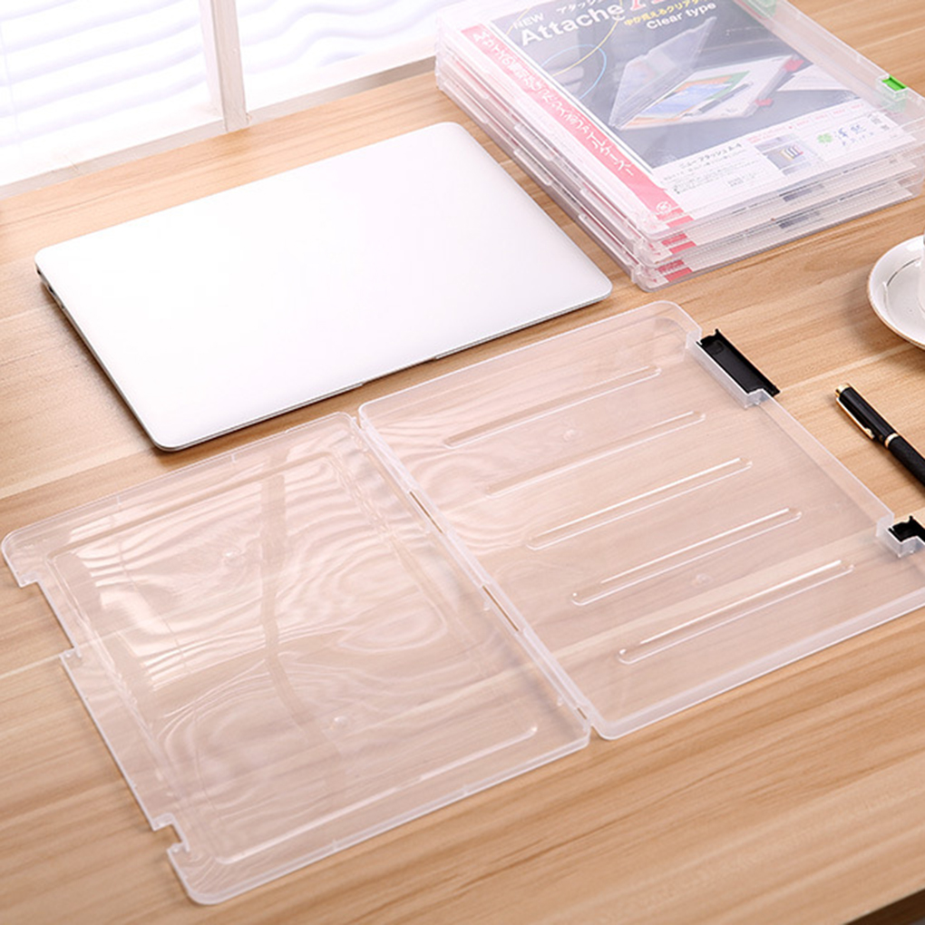 A4 Clear Plastic Storage Boxes for Promotional A4 Clear