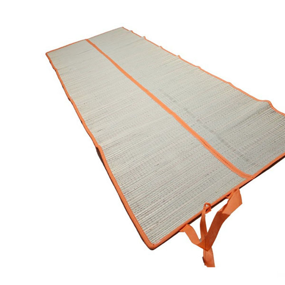 foldedstrawbeachmatnatureportableoutdoorleisurecampingmat