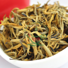 Premium Yunnan Pure Golden Black tea AAAA 2015 spring organic tea yunnan dianhong congou golden buds