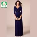 2017 New Summer Maternity Dresses Long V Neck Noble Prom Party Gowns Evening Vestidos For Pregnant