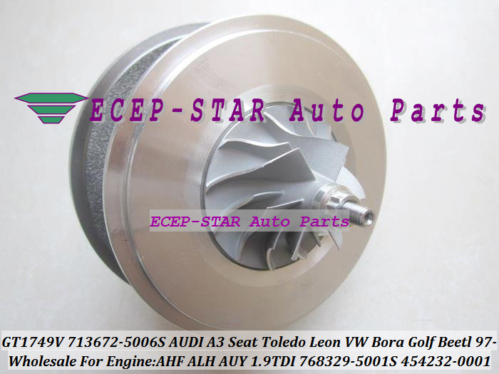  CHRA   GT1749V 713672 - 5006 S 713672  AUDI A3  VW Bora  Beetl 1997 -  AHF ALH AUY 1.9 LTDI