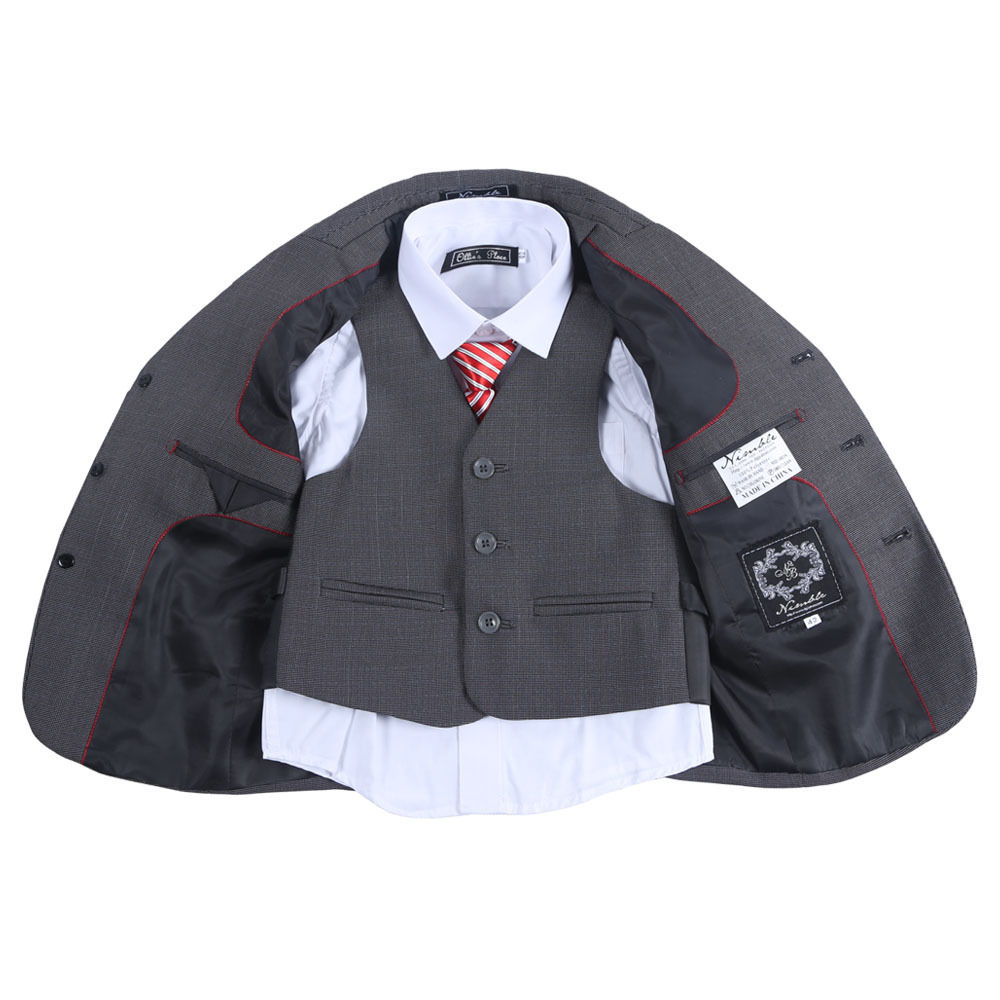 2015 Hot Sale New Children Clothes Sets Boy Suit Boys Formal Suit Blazers 3 Piece Suits