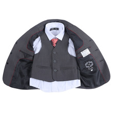 2015 Hot Sale New Children Clothes Sets Boy Suit Boys Formal Suit Blazers 3-Piece Suits