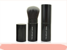 1 PCS Pink Purple Black Gold Retractable Slant Makeup Brushes Powder Brush Multi Function Blush Brush