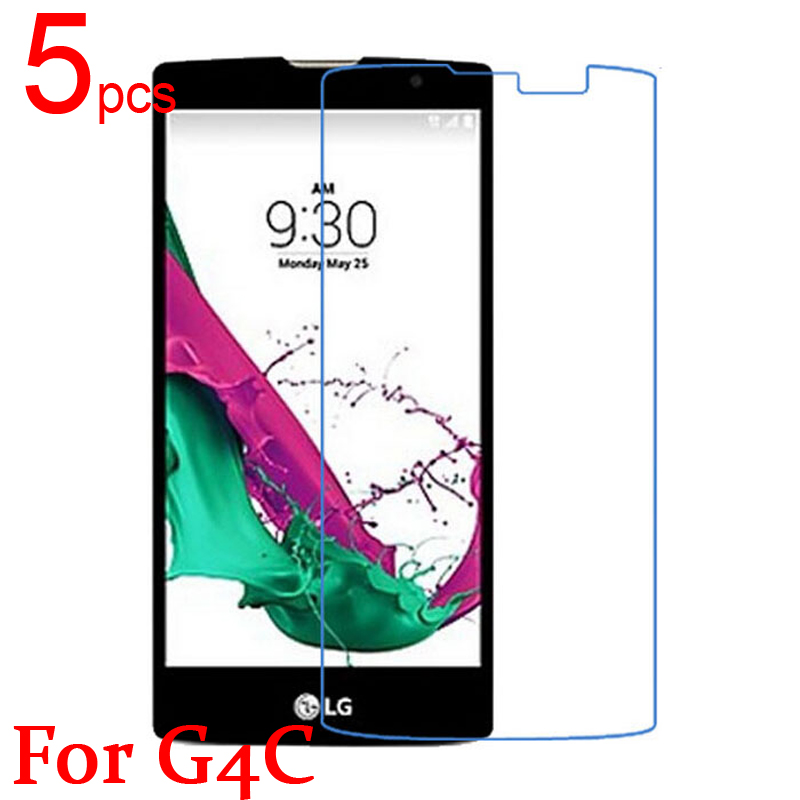 5pcs Gloss Ultra Clear LCD Screen Protector Film Cover For LG G4c G4 Mini H525N Protective